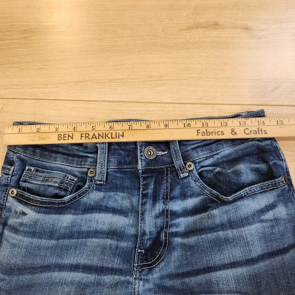 BKE Alec Straight Jeans Mens 30x32 Blue Medium Wash Slim Denim‎ Stretch